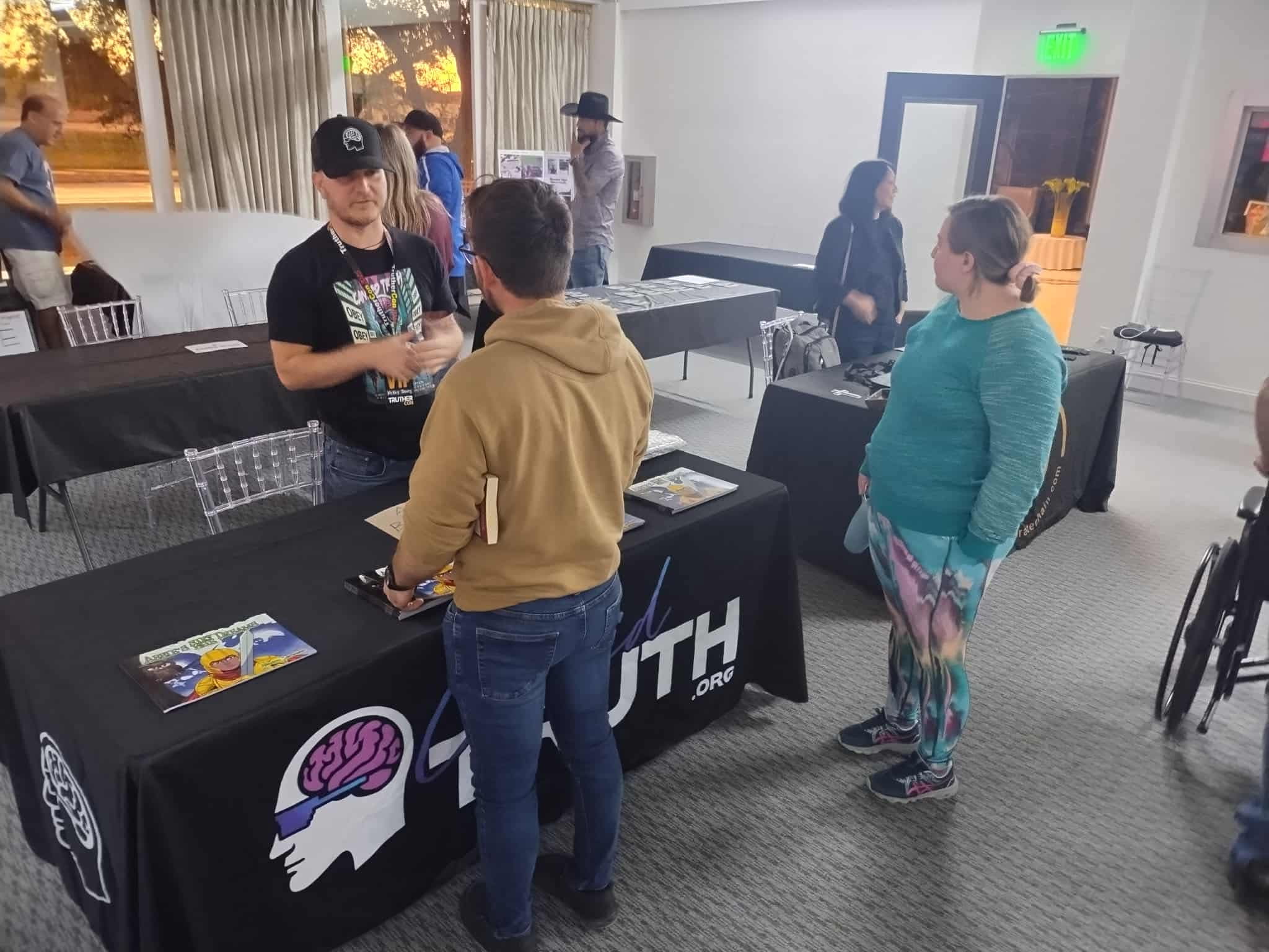 Vendor Booth at TrutherCon